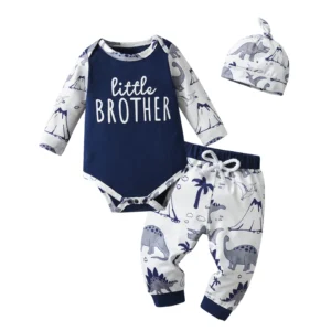 Baby Boy Top + infant Pants with Hat
